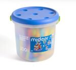 Rainbow Magnetic Building Stick - 100 Pcs - Image 2